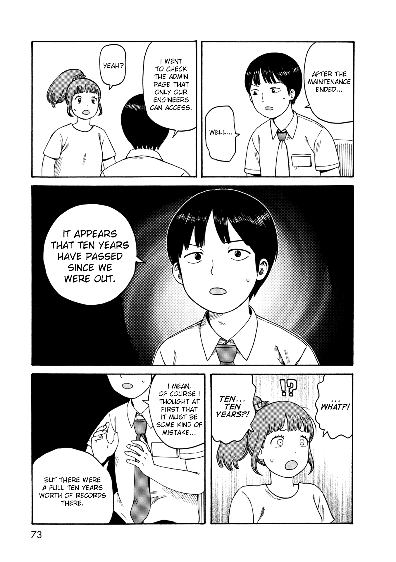 Dainana Joshikai Houkou Chapter 73 page 7 - Chapter 73: To the End of That World / Welcome to reality