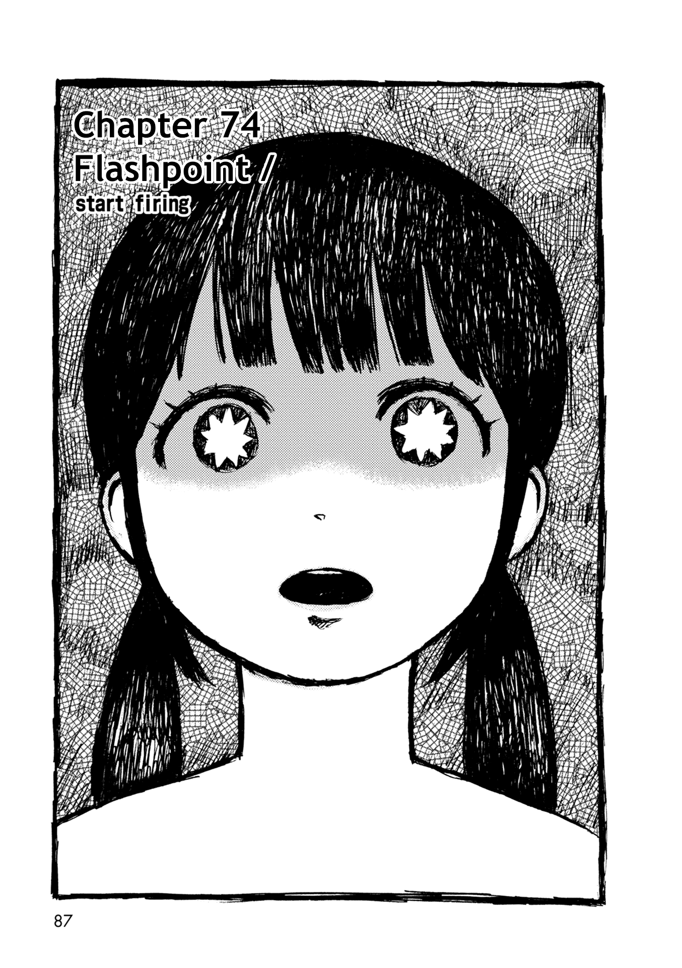 Dainana Joshikai Houkou Chapter 74 page 1 - Chapter 74: Flashpoint / start firing
