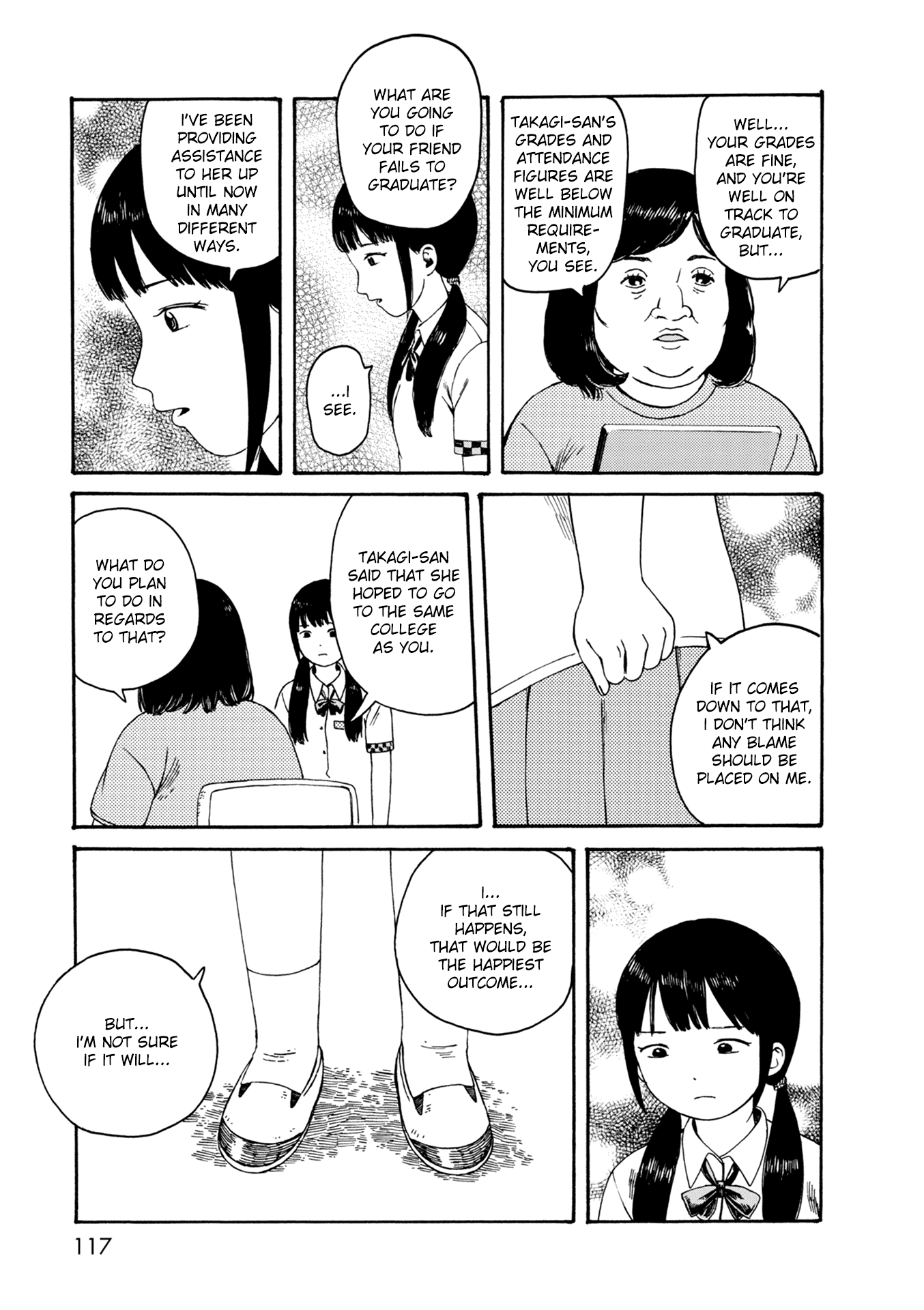 Dainana Joshikai Houkou Chapter 75 page 15 - Chapter 75: A Grain of Me / Tear in my heart