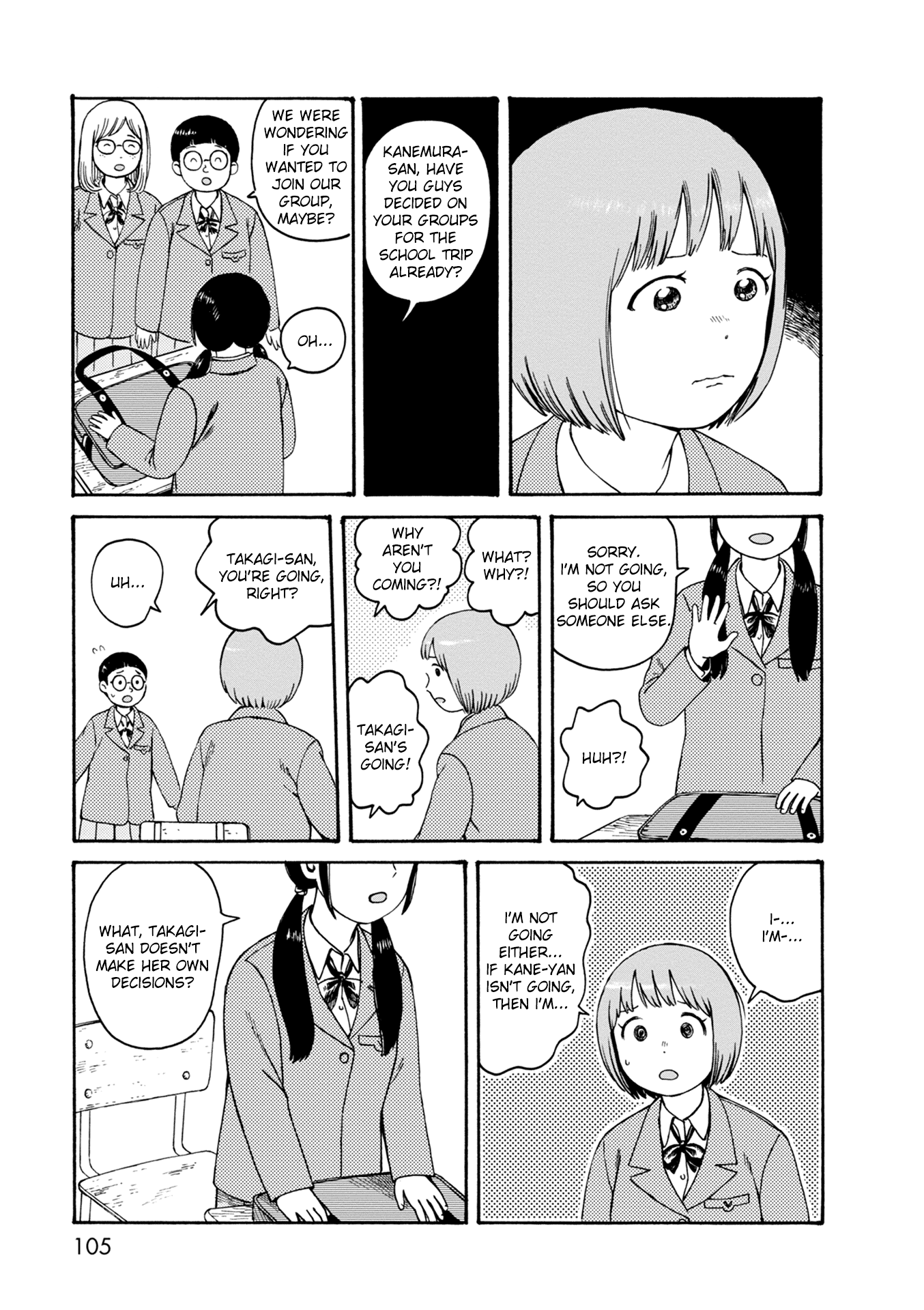 Dainana Joshikai Houkou Chapter 75 page 3 - Chapter 75: A Grain of Me / Tear in my heart