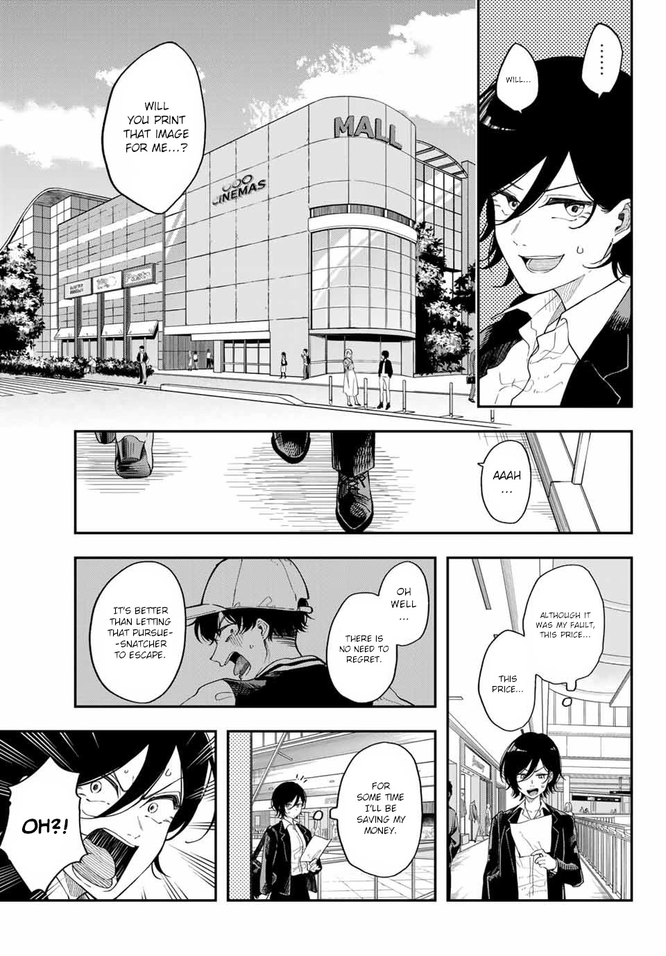 Dairoku Sense Chapter 1 page 11 - Chapter 1: Two people, encounter, lack of luck