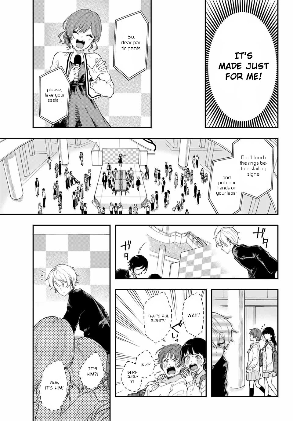 Dairoku Sense Chapter 1 page 17 - Chapter 1: Two people, encounter, lack of luck