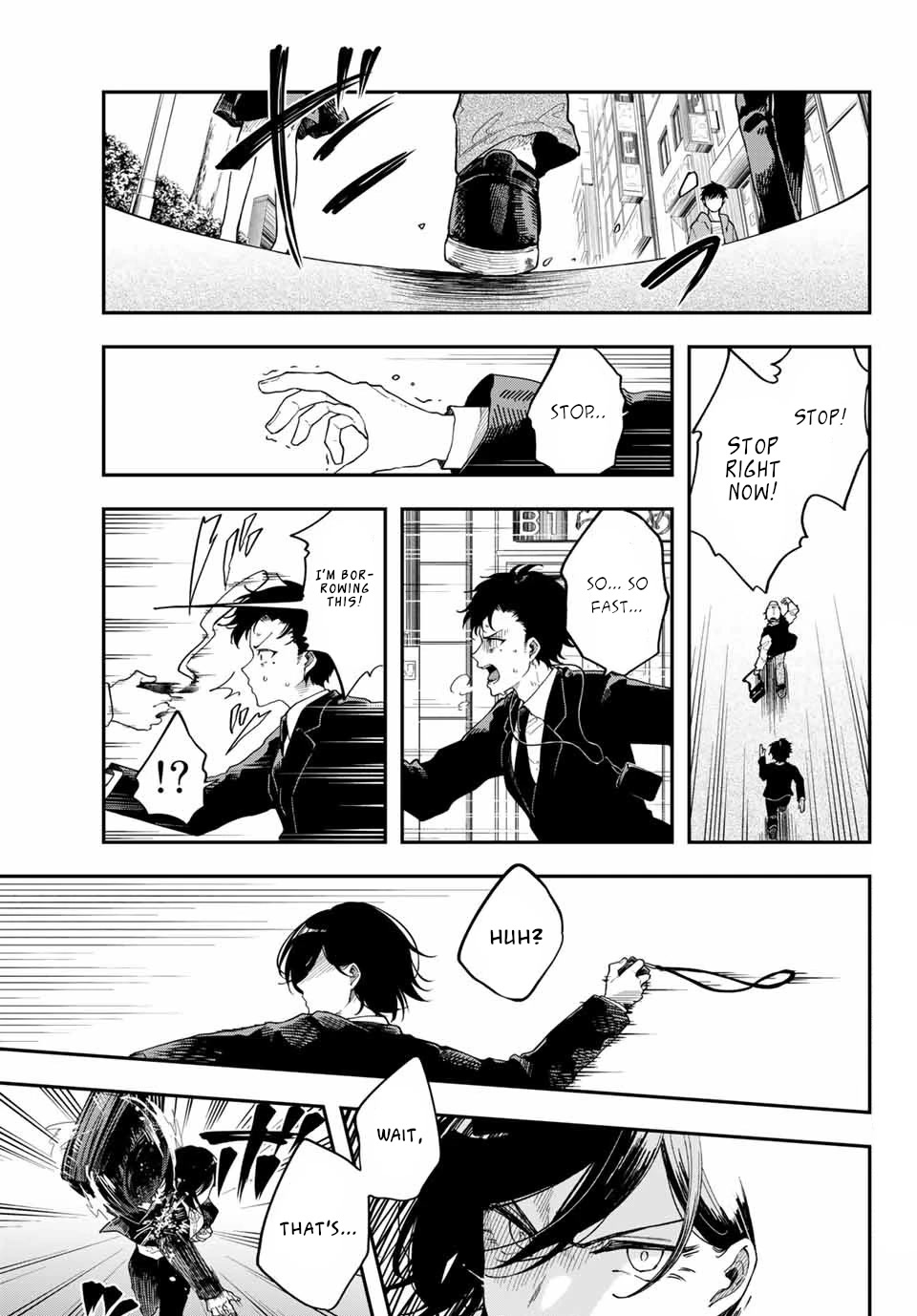Dairoku Sense Chapter 1 page 7 - Chapter 1: Two people, encounter, lack of luck
