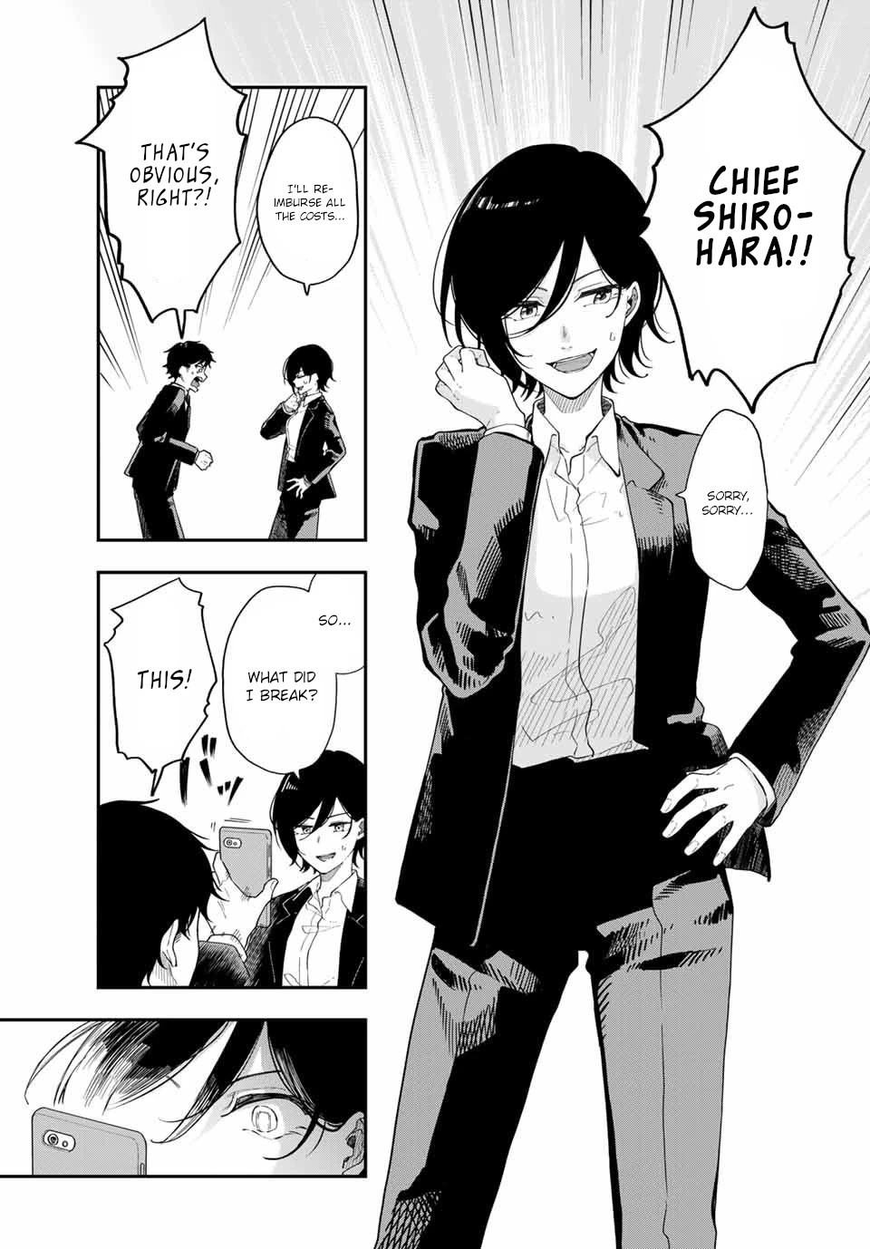 Dairoku Sense Chapter 1 page 9 - Chapter 1: Two people, encounter, lack of luck