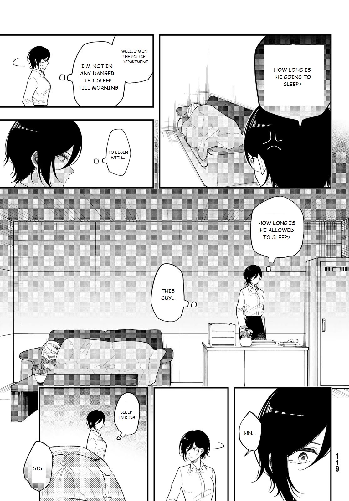 Dairoku Sense Chapter 4 page 3 - Chapter 4: Live like a Dead Person
