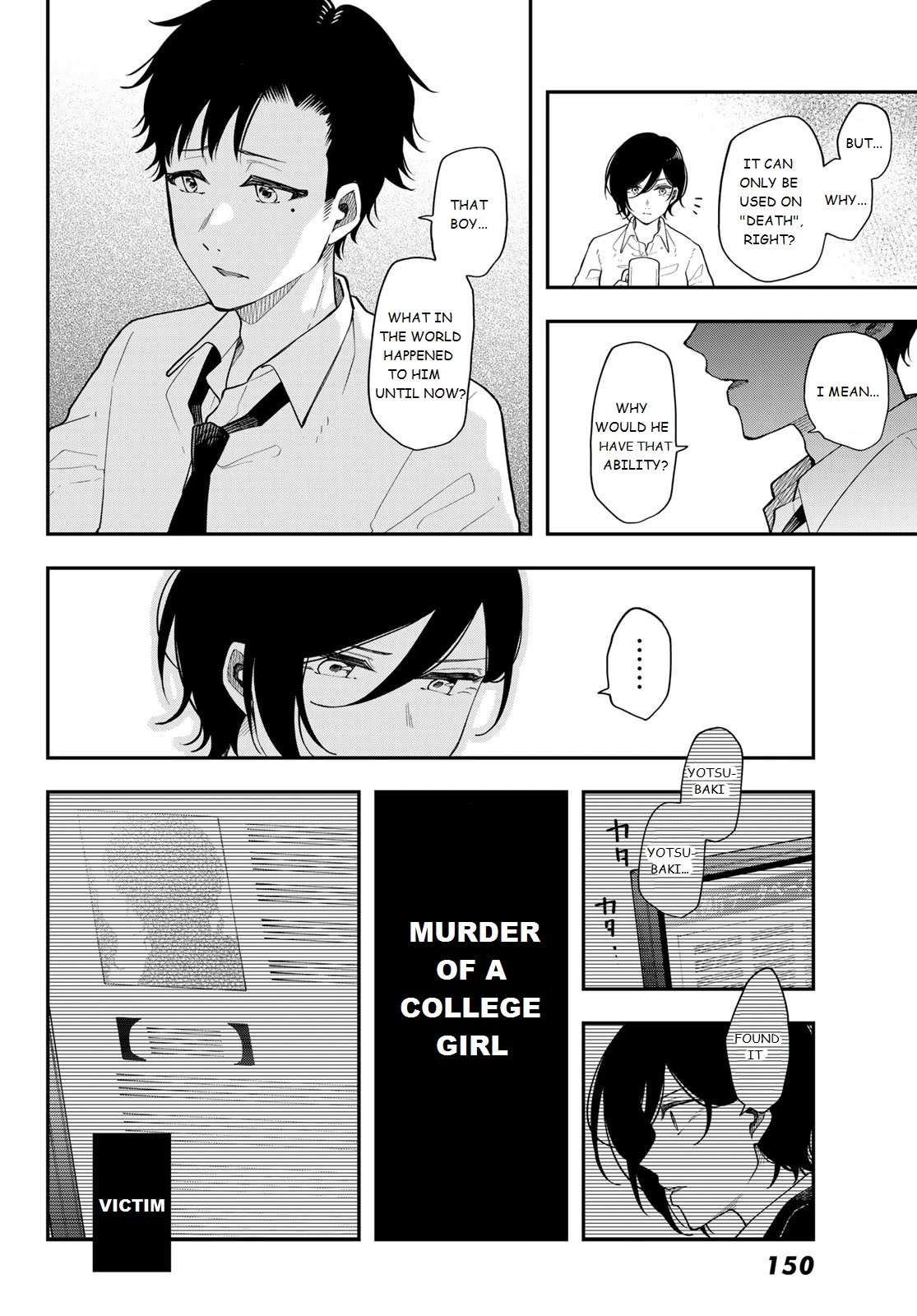 Dairoku Sense Chapter 4 page 34 - Chapter 4: Live like a Dead Person