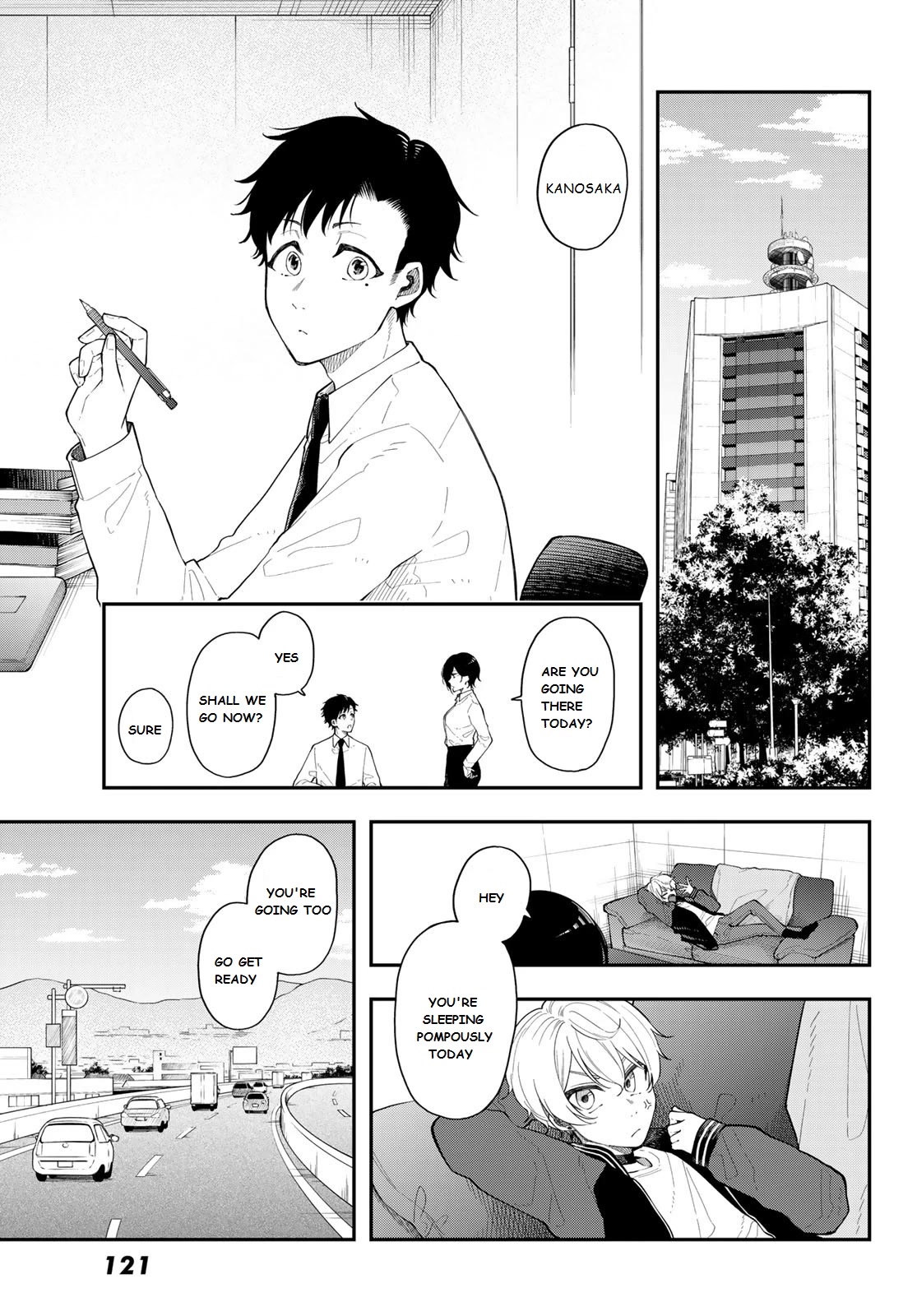 Dairoku Sense Chapter 4 page 5 - Chapter 4: Live like a Dead Person