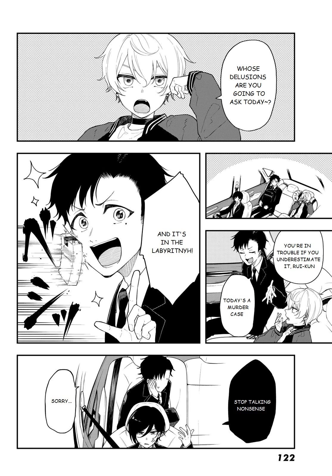 Dairoku Sense Chapter 4 page 6 - Chapter 4: Live like a Dead Person
