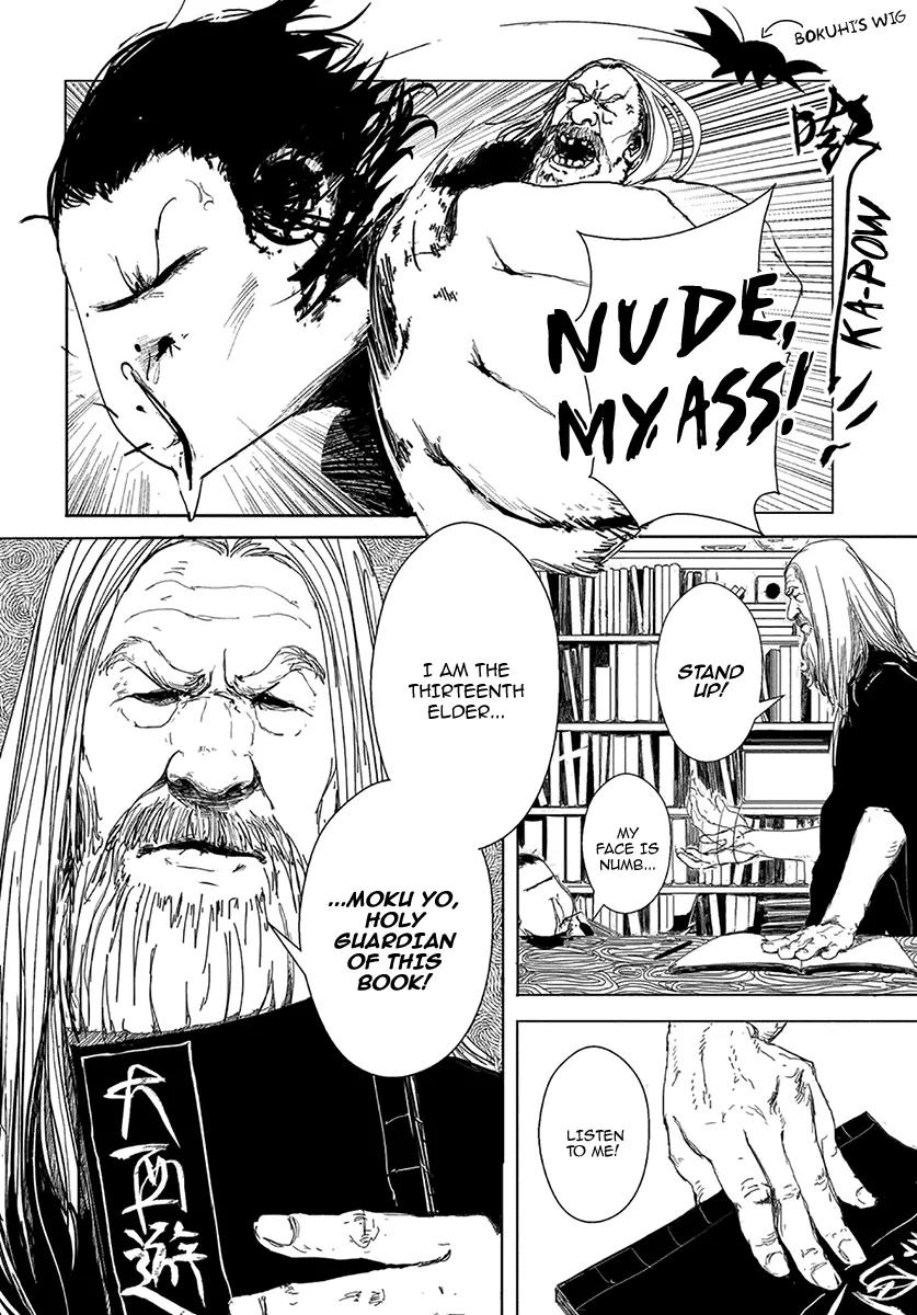 Daisaiyuuki Bokuhi Seiden - The Story of a Very Handsome Man Chapter 2 page 10 - Chapter 2: The Thirteenth Elder, Moku Yo