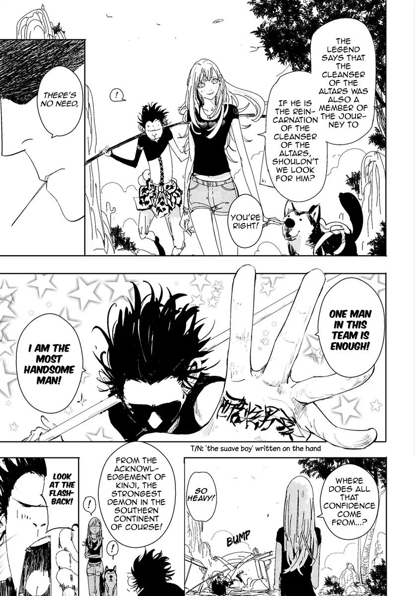 Daisaiyuuki Bokuhi Seiden - The Story of a Very Handsome Man Chapter 23 page 9 - Chapter 23: Departure!