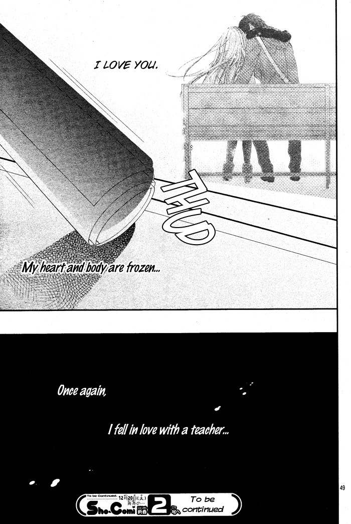Daisuki Datta yo, Sensei... Chapter 1 page 50 - Chapter 1