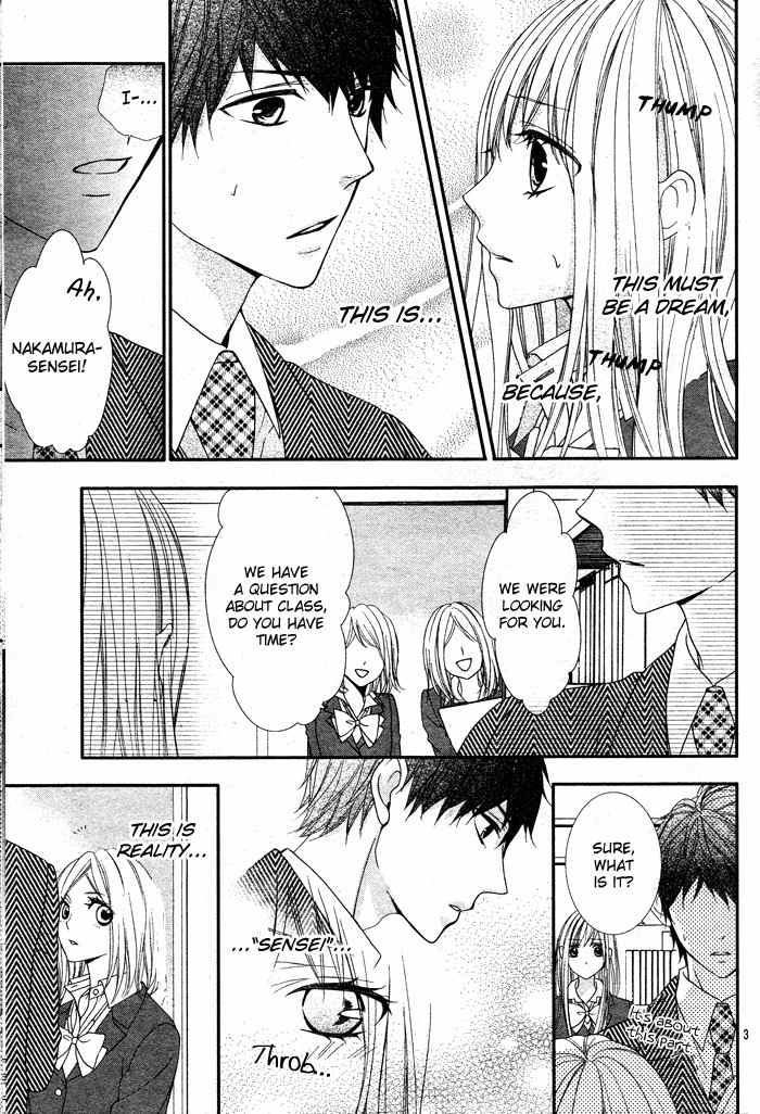 Daisuki Datta yo, Sensei... Chapter 2 page 4 - Chapter 2