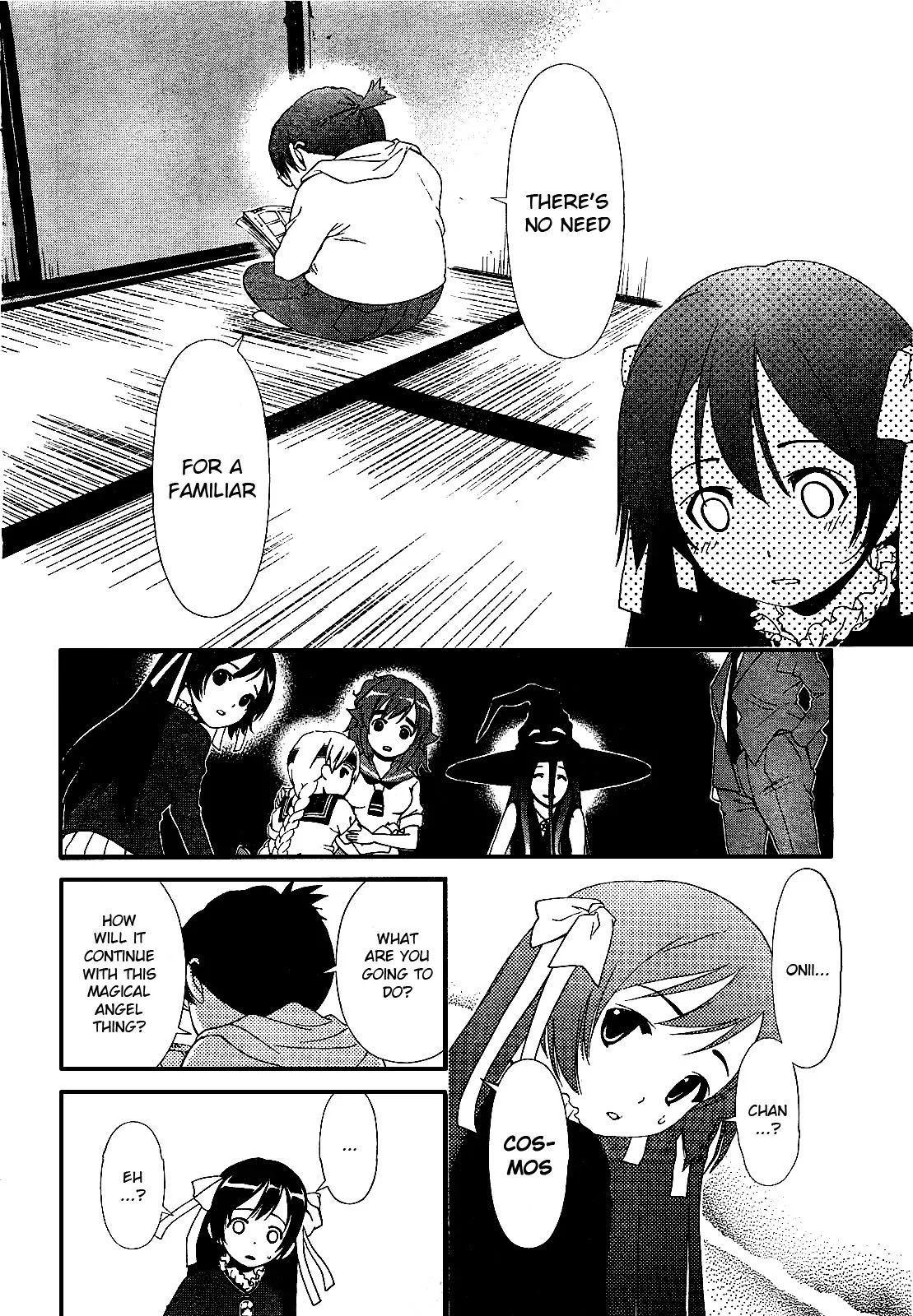 Daisuki desu!! Mahou Tenshi Kosumasu Chapter 14 page 16 - Chapter 14: Familiar