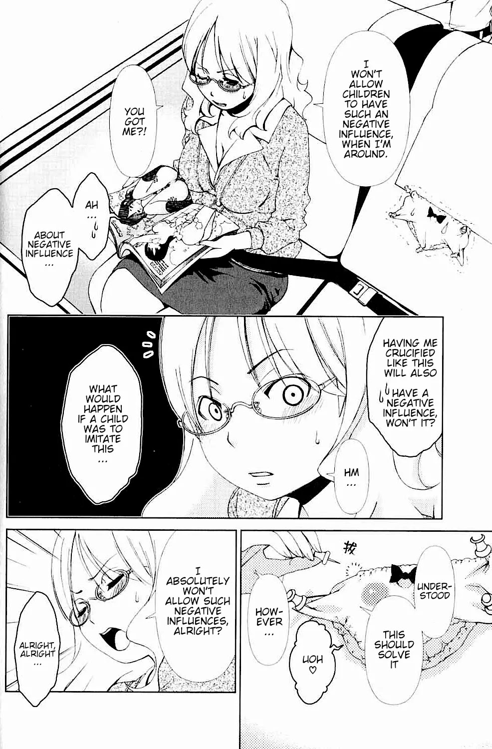 Daisuki desu!! Mahou Tenshi Kosumasu Chapter 18 page 9 - Chapter 18: Great Teacher Panties