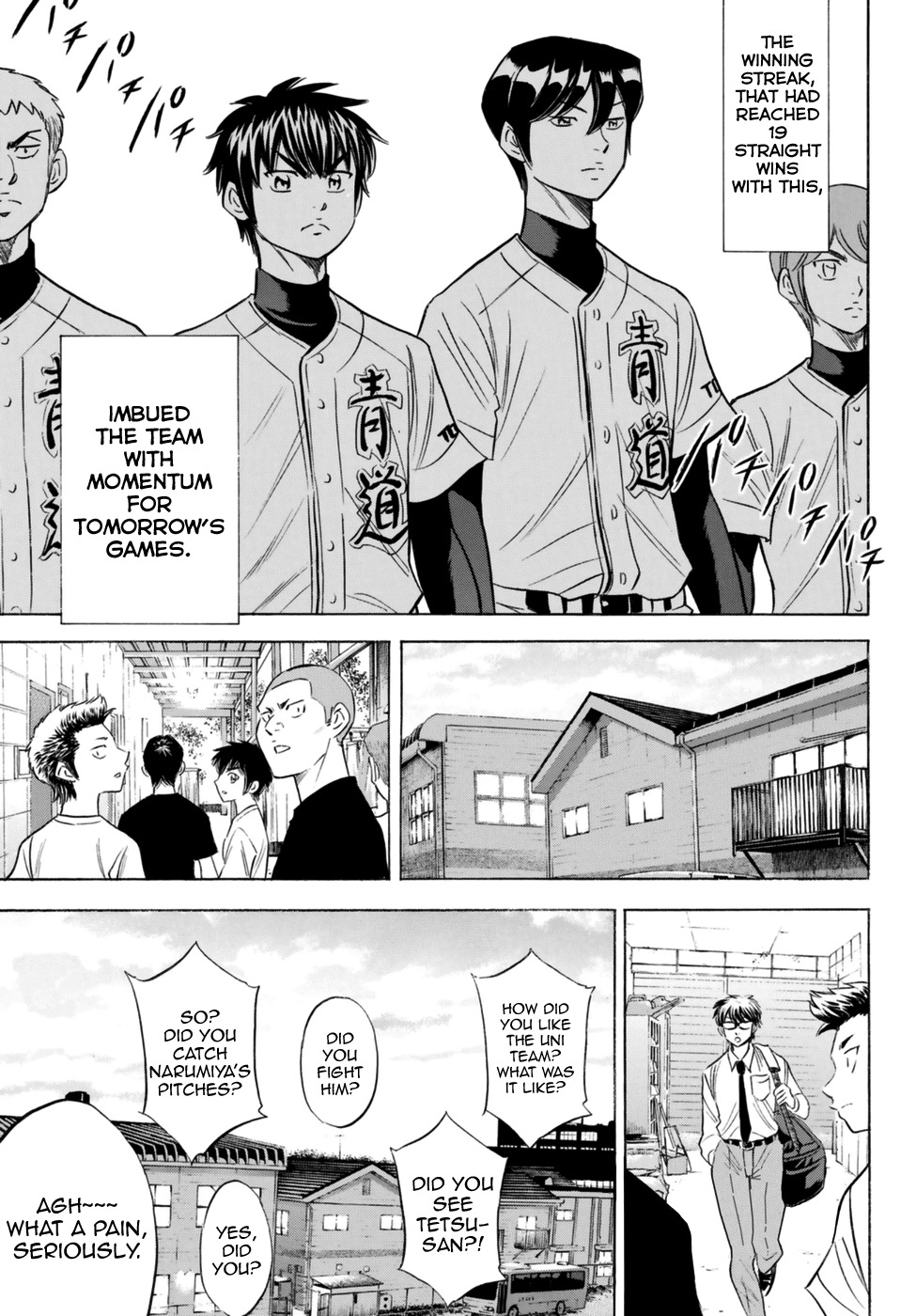 Daiya no A - Act II Chapter 101 page 19 - Chapter 101: A Little Longer