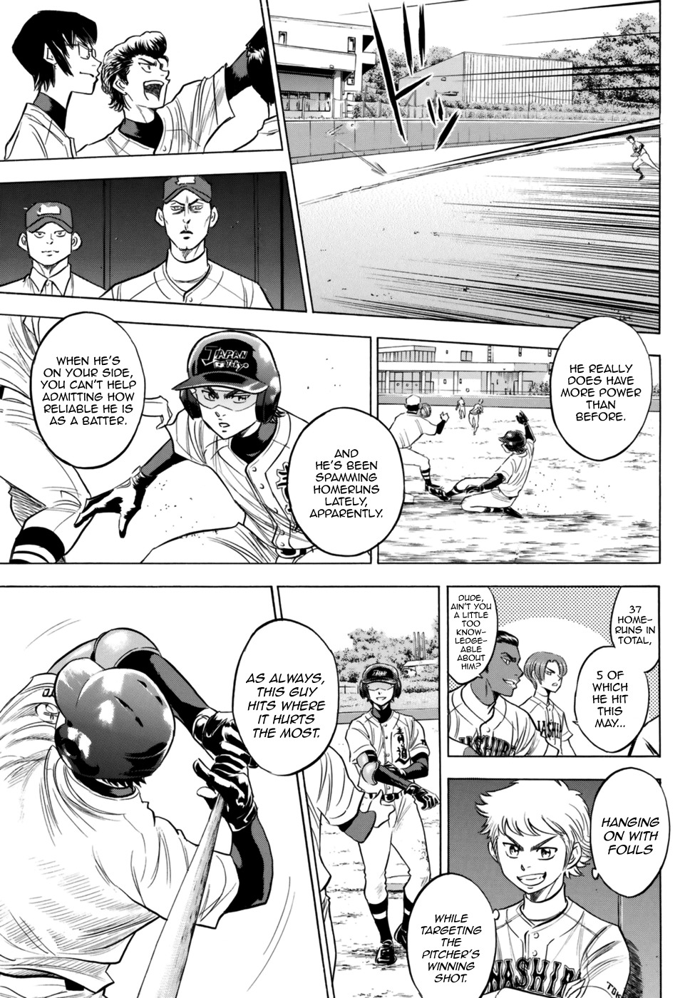 Daiya no A - Act II Chapter 101 page 5 - Chapter 101: A Little Longer