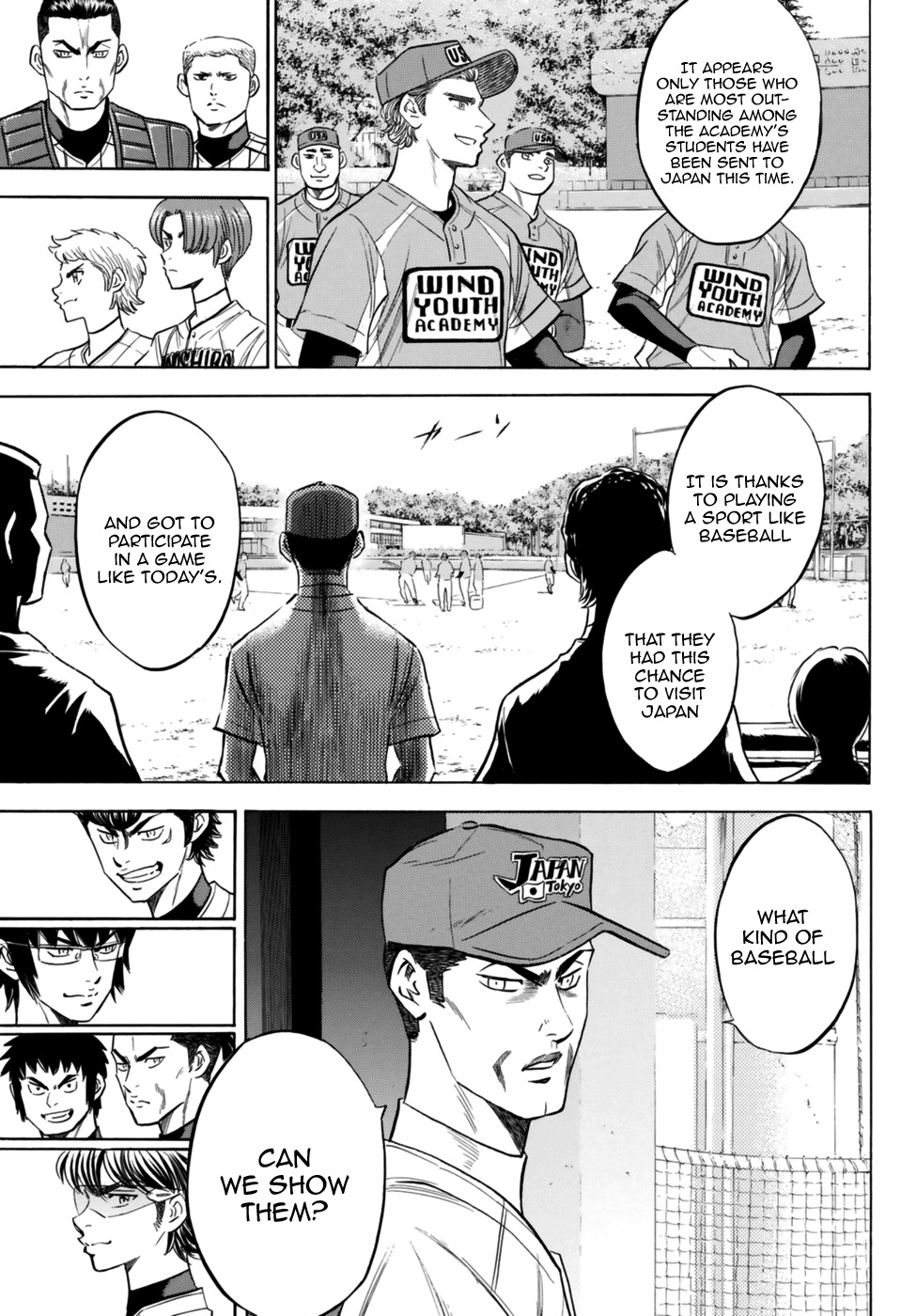 Daiya no A - Act II Chapter 102 page 9 - Chapter 102: Japanese Style