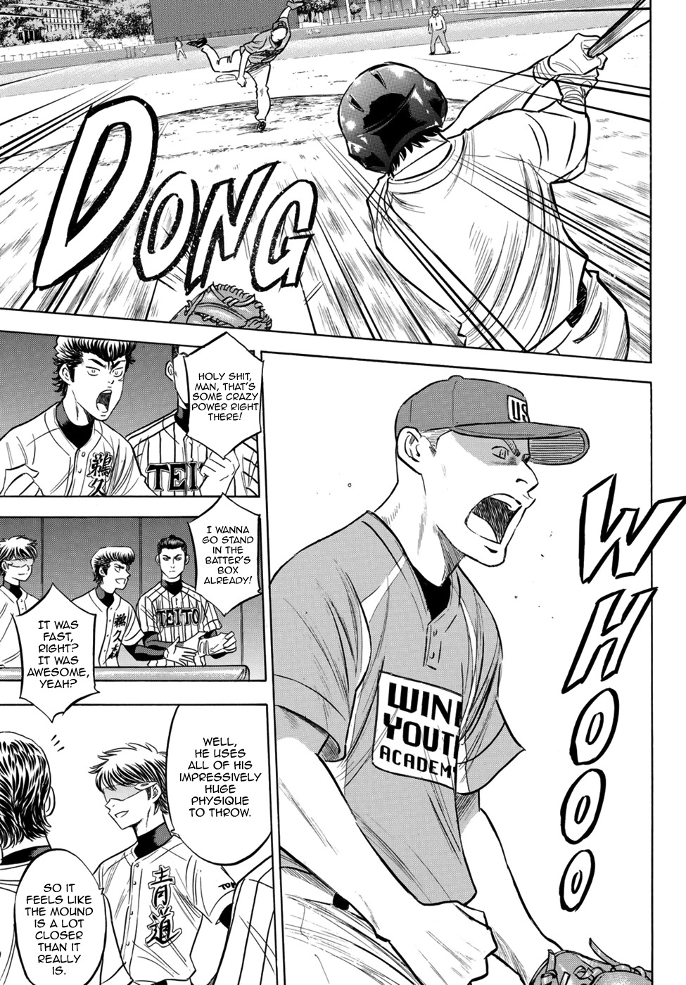 Daiya no A - Act II Chapter 103 page 14 - Chapter 103: Bad Man