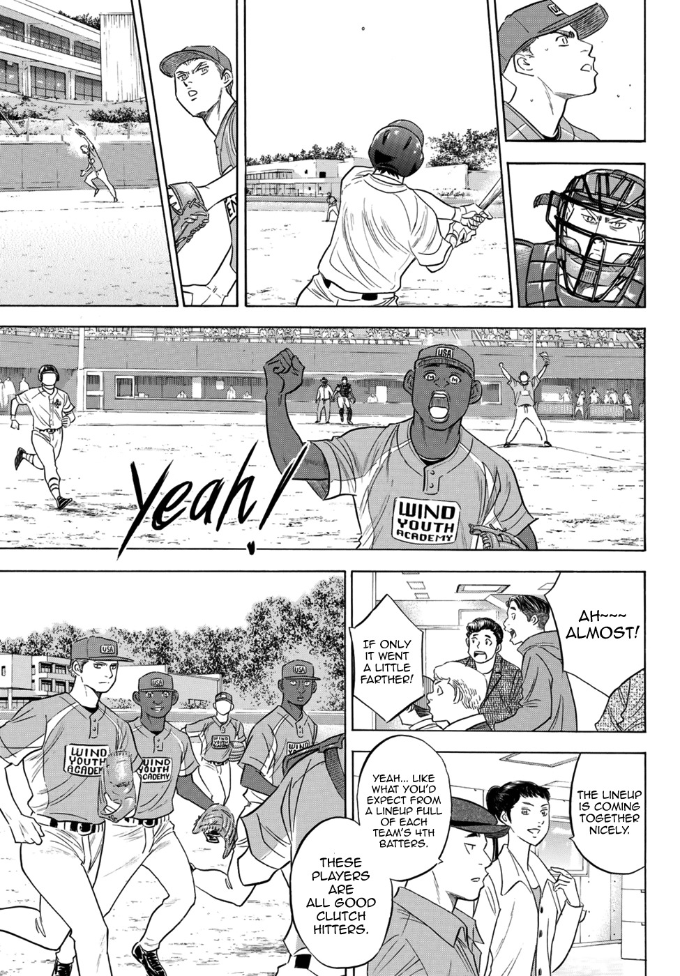 Daiya no A - Act II Chapter 104 page 15 - Chapter 104: Japanese Samurai