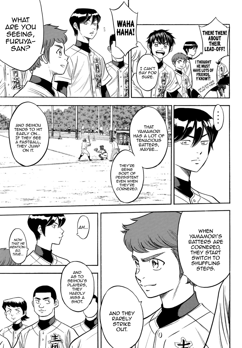 Daiya no A - Act II Chapter 104 page 19 - Chapter 104: Japanese Samurai