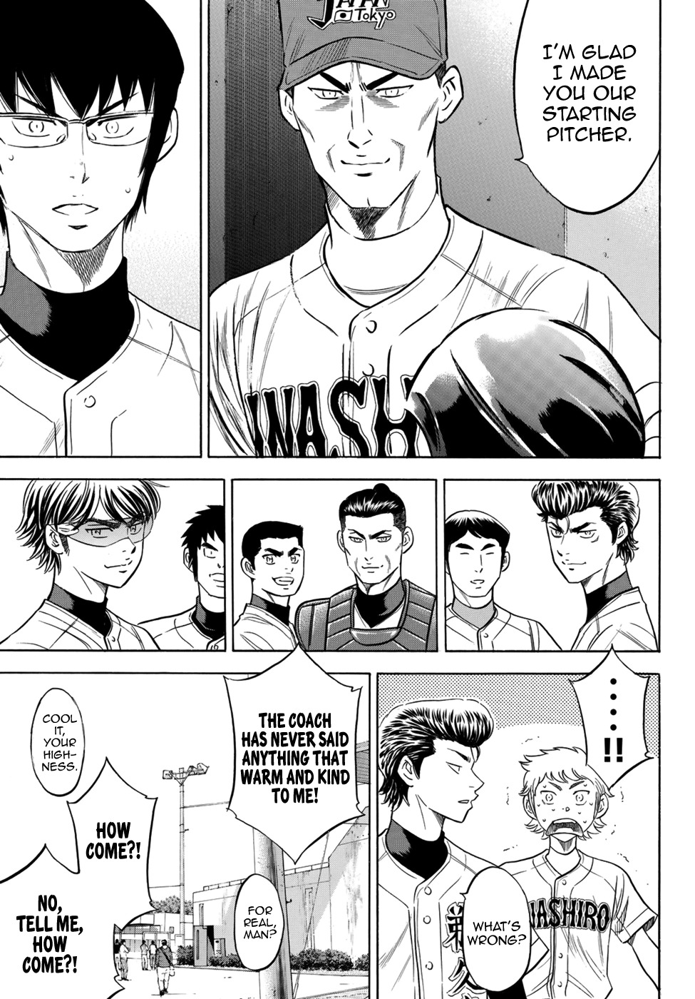 Daiya no A - Act II Chapter 104 page 3 - Chapter 104: Japanese Samurai