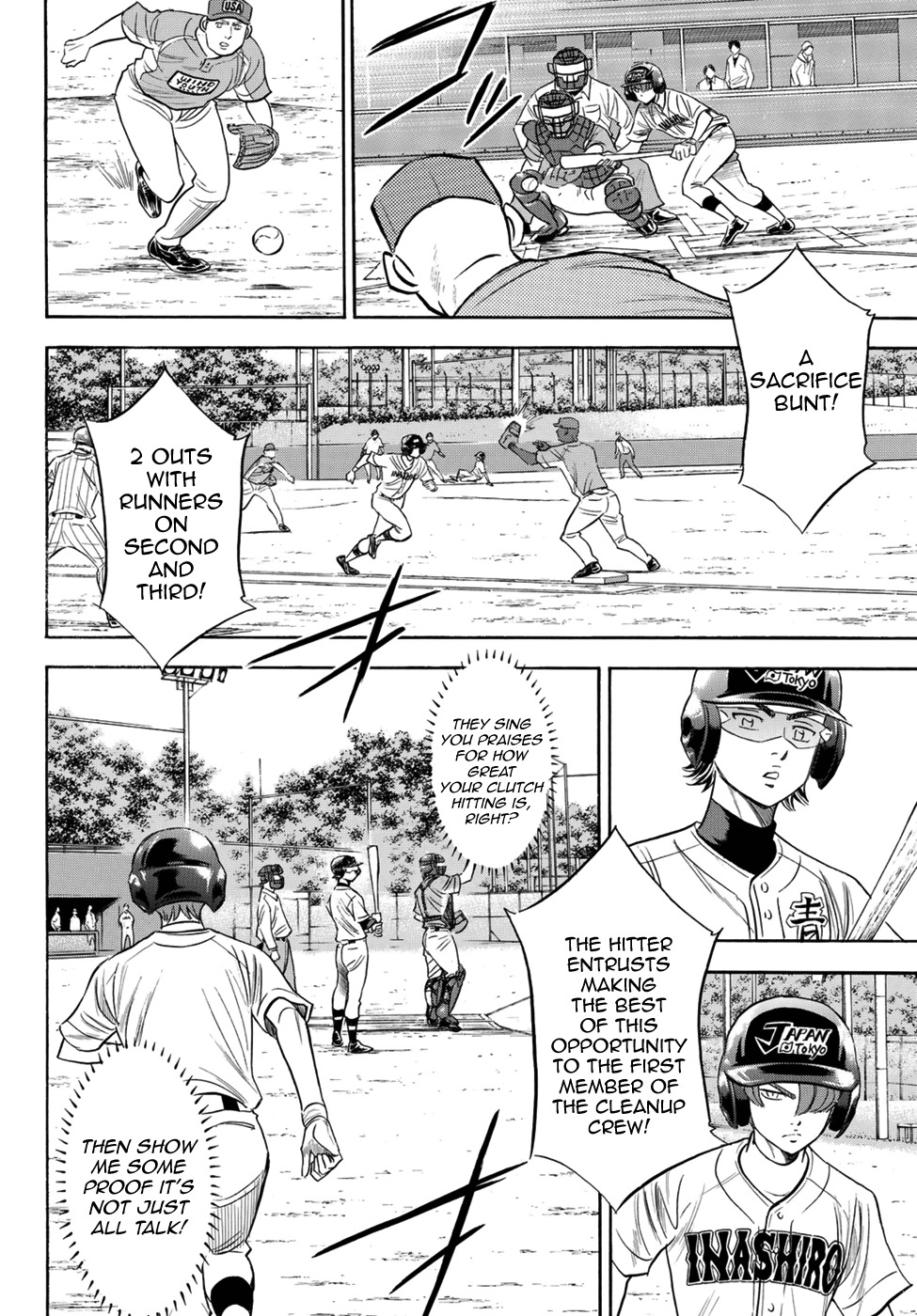 Daiya no A - Act II Chapter 104 page 6 - Chapter 104: Japanese Samurai