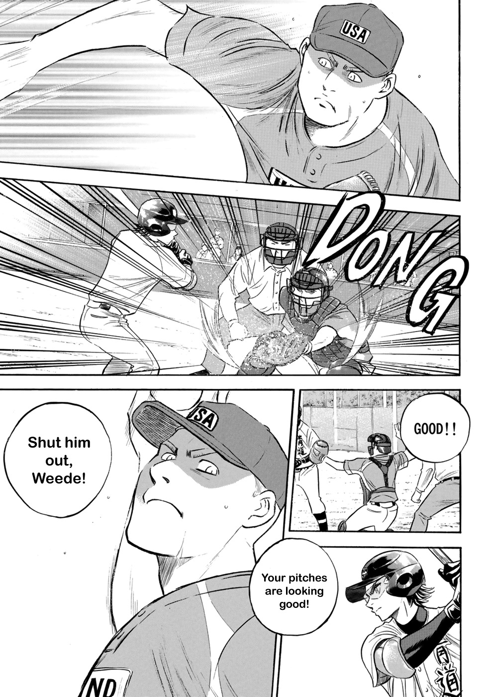 Daiya no A - Act II Chapter 104 page 9 - Chapter 104: Japanese Samurai