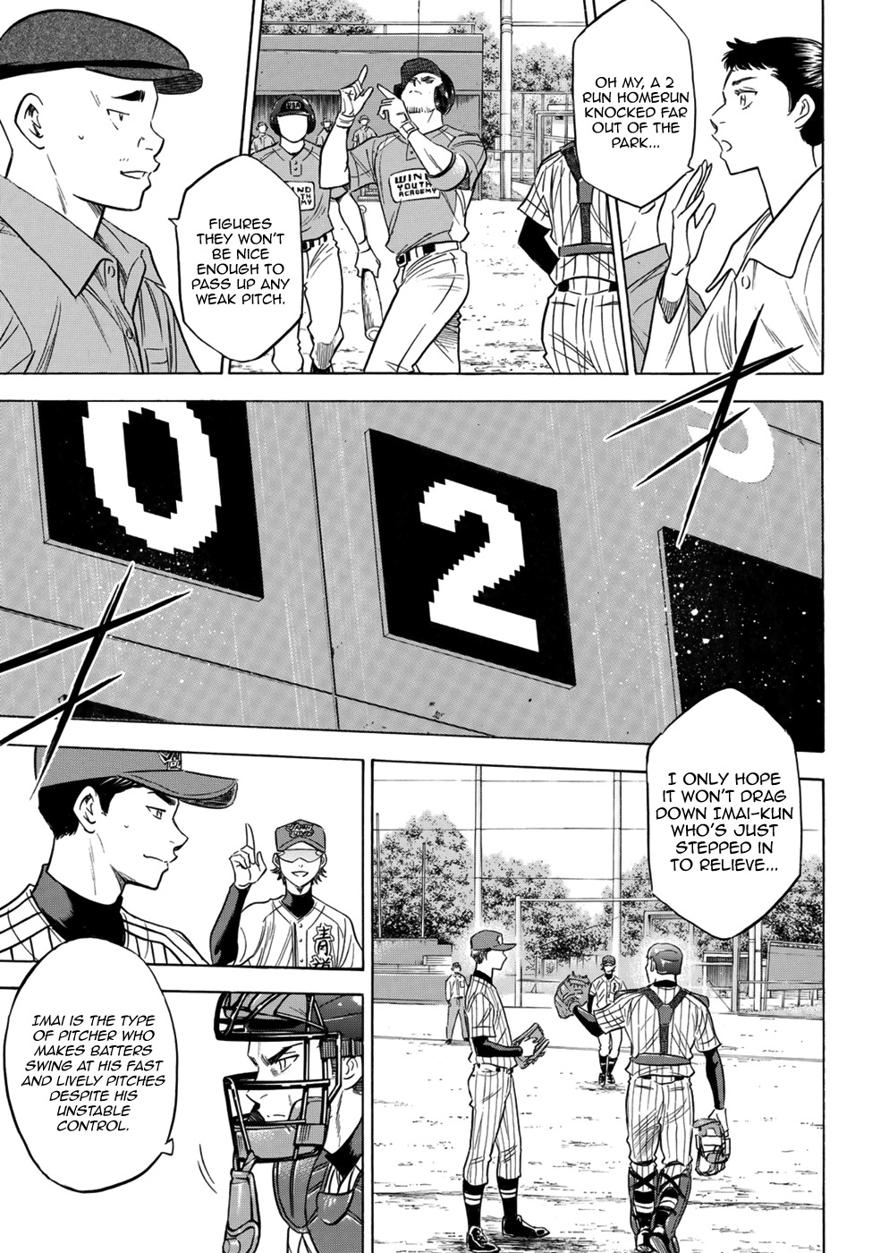 Daiya no A - Act II Chapter 105 page 10 - Chapter 105: Because He's Awesome