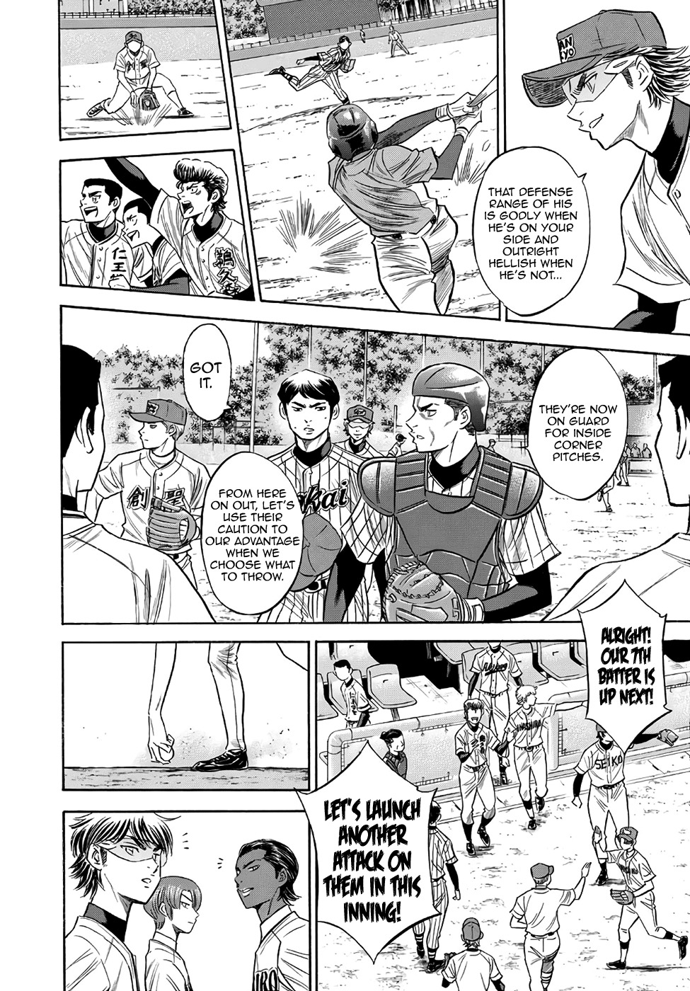 Daiya no A - Act II Chapter 105 page 13 - Chapter 105: Because He's Awesome