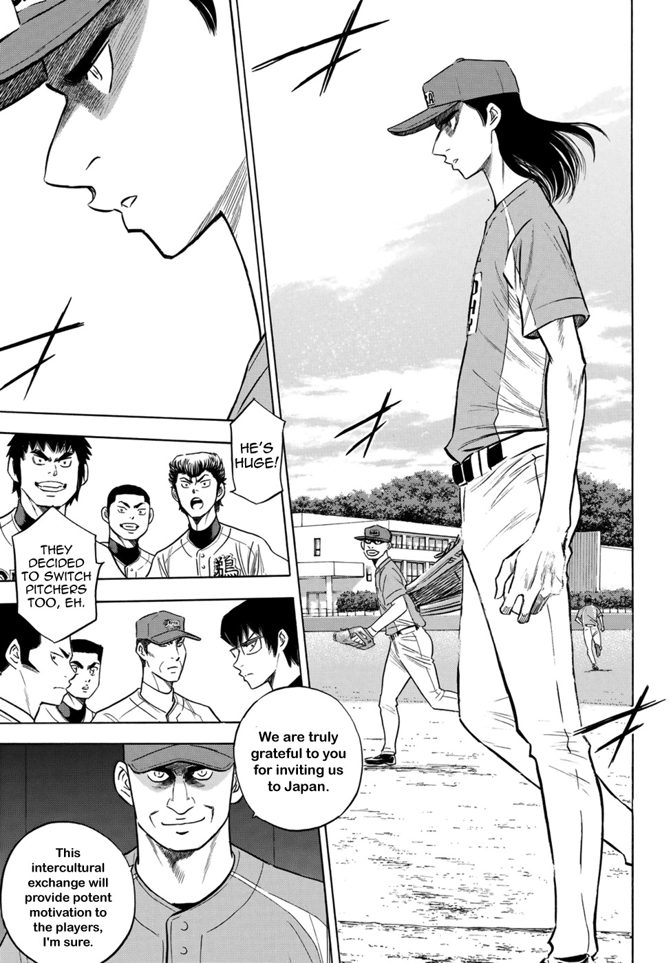 Daiya no A - Act II Chapter 105 page 14 - Chapter 105: Because He's Awesome