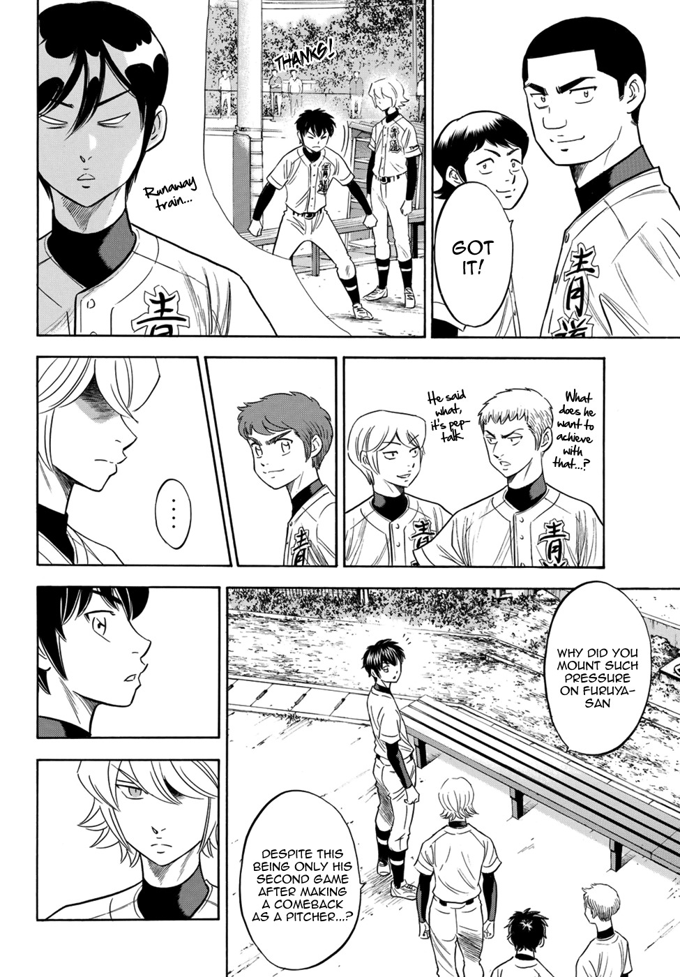 Daiya no A - Act II Chapter 105 page 6 - Chapter 105: Because He's Awesome