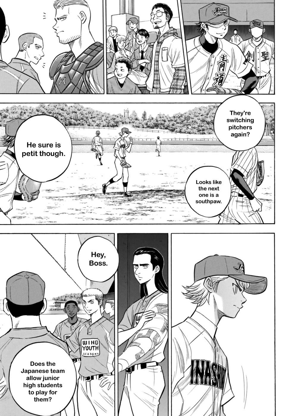 Daiya no A - Act II Chapter 106 page 11 - Chapter 106: Mei Narumiya