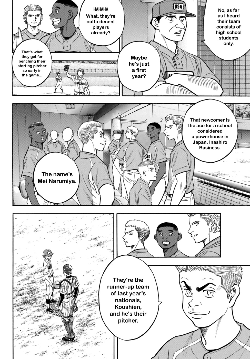 Daiya no A - Act II Chapter 106 page 12 - Chapter 106: Mei Narumiya