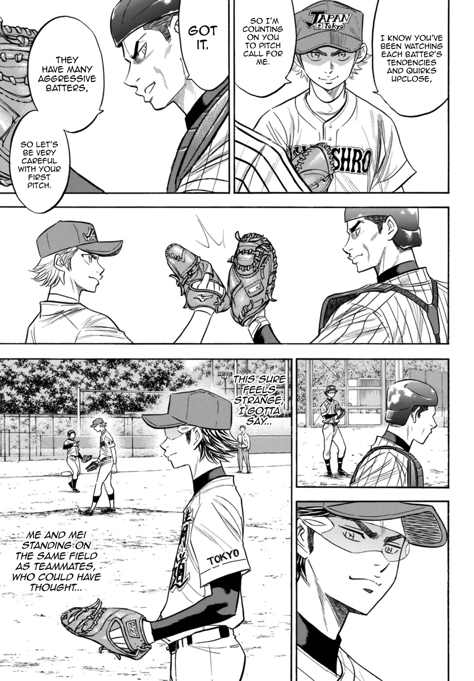 Daiya no A - Act II Chapter 106 page 13 - Chapter 106: Mei Narumiya