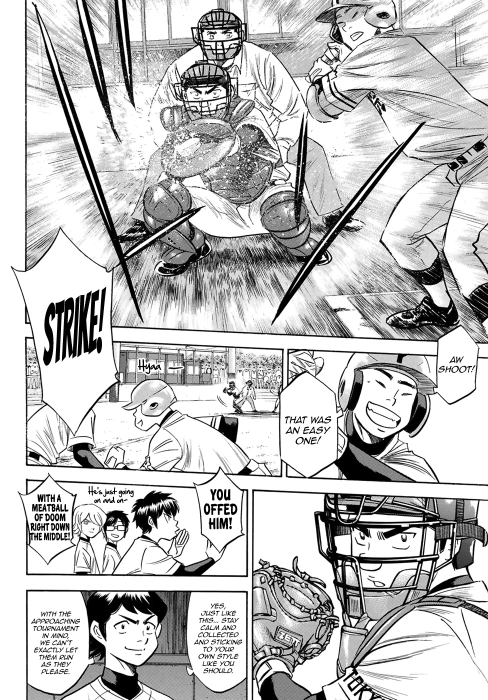 Daiya no A - Act II Chapter 110 page 12 - Chapter 110: As a Catcher