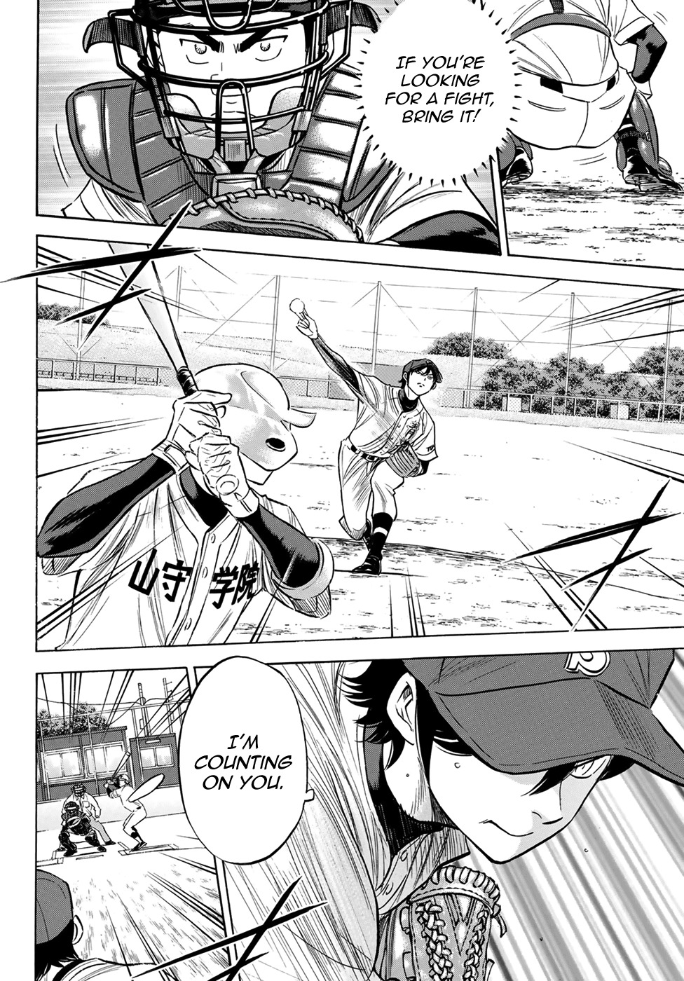 Daiya no A - Act II Chapter 110 page 18 - Chapter 110: As a Catcher