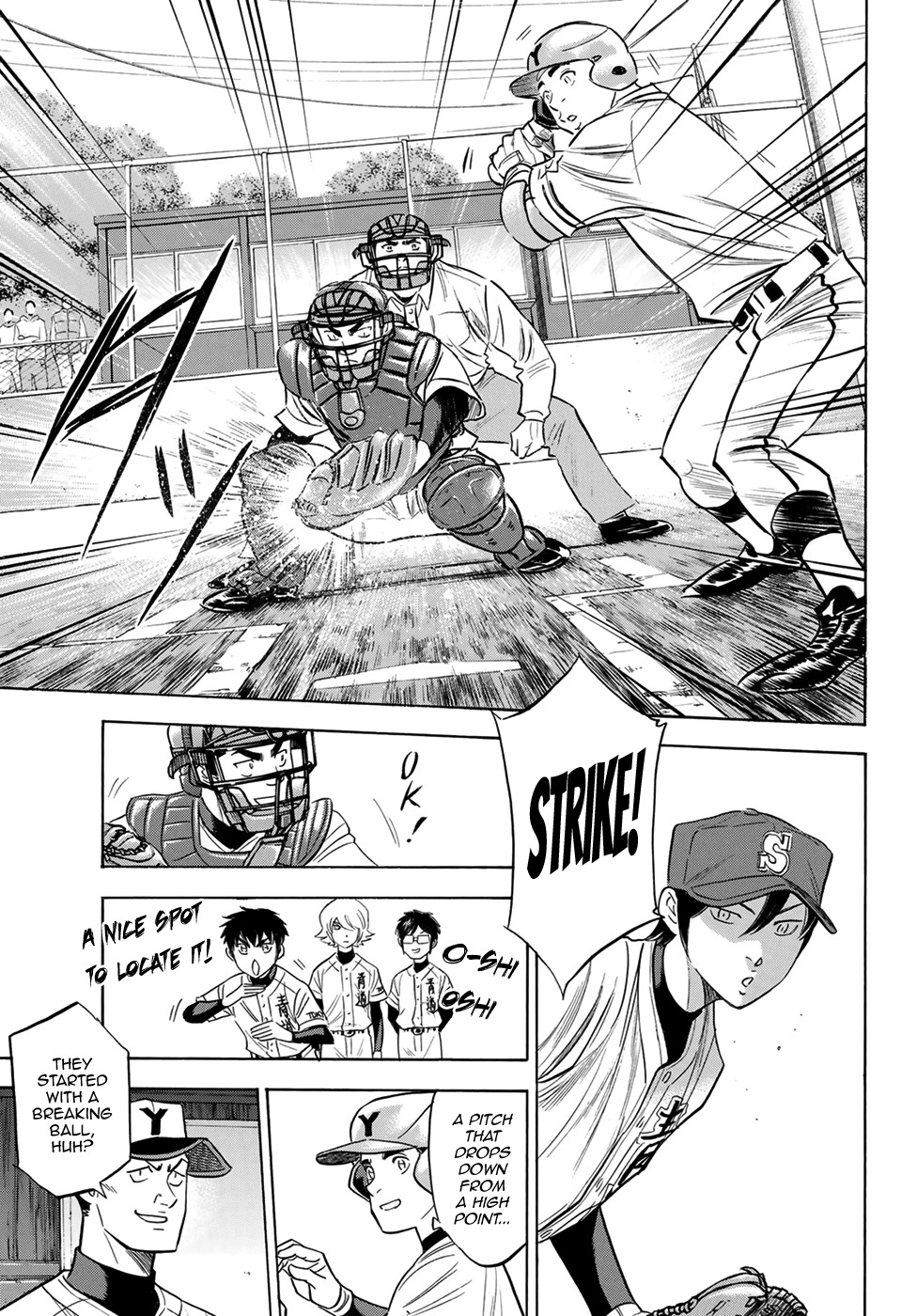 Daiya no A - Act II Chapter 110 page 3 - Chapter 110: As a Catcher