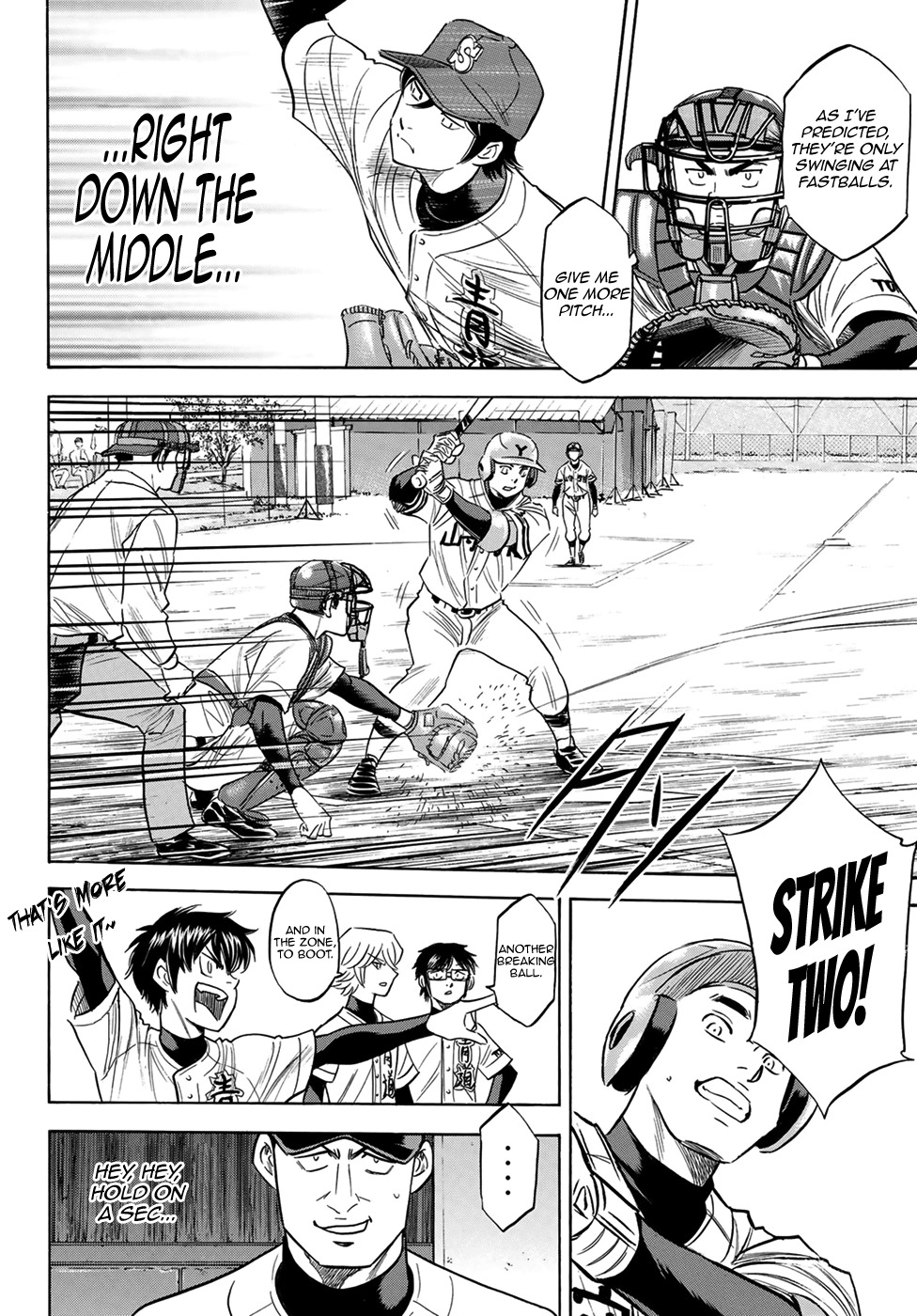 Daiya no A - Act II Chapter 110 page 4 - Chapter 110: As a Catcher