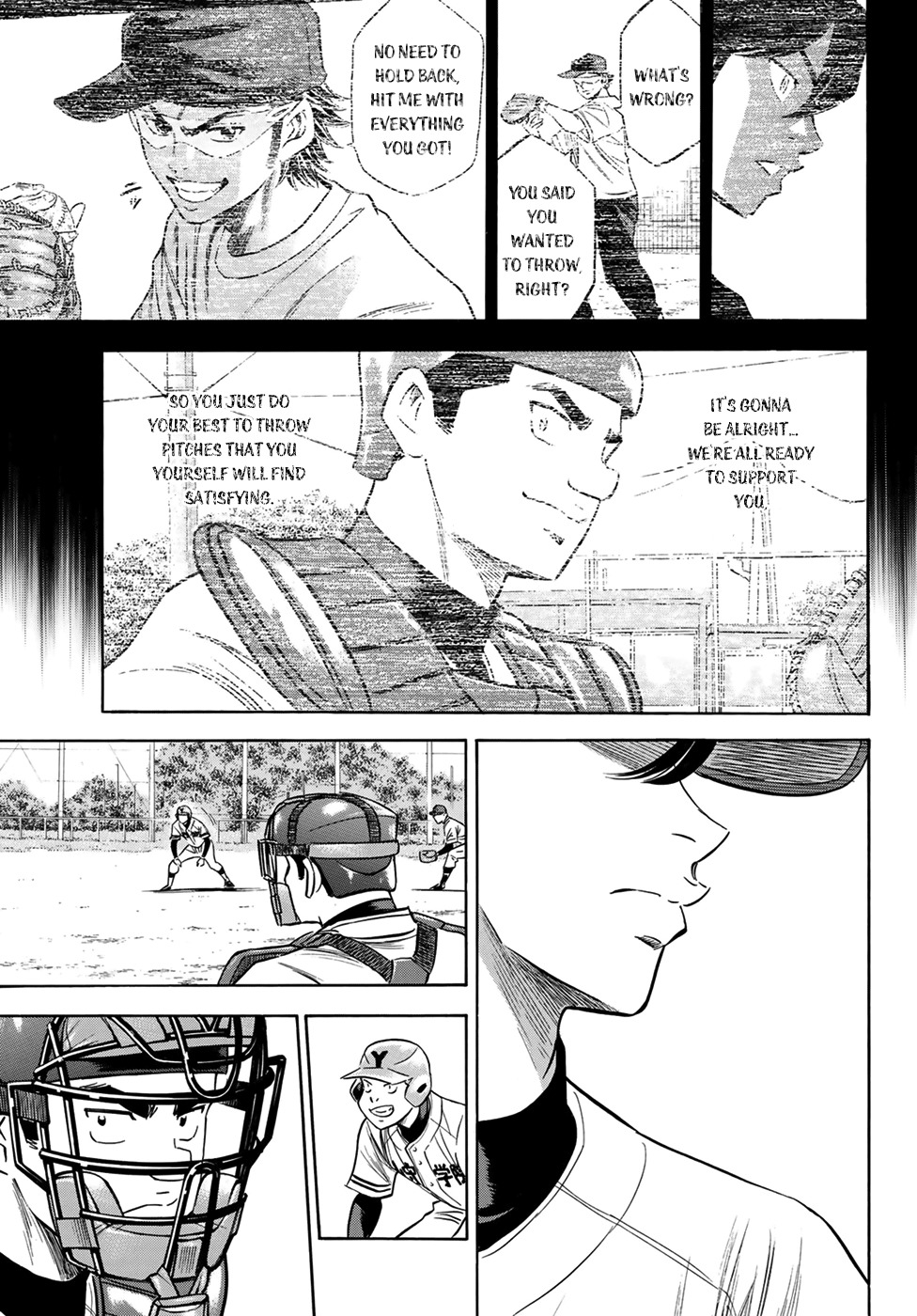 Daiya no A - Act II Chapter 110 page 9 - Chapter 110: As a Catcher