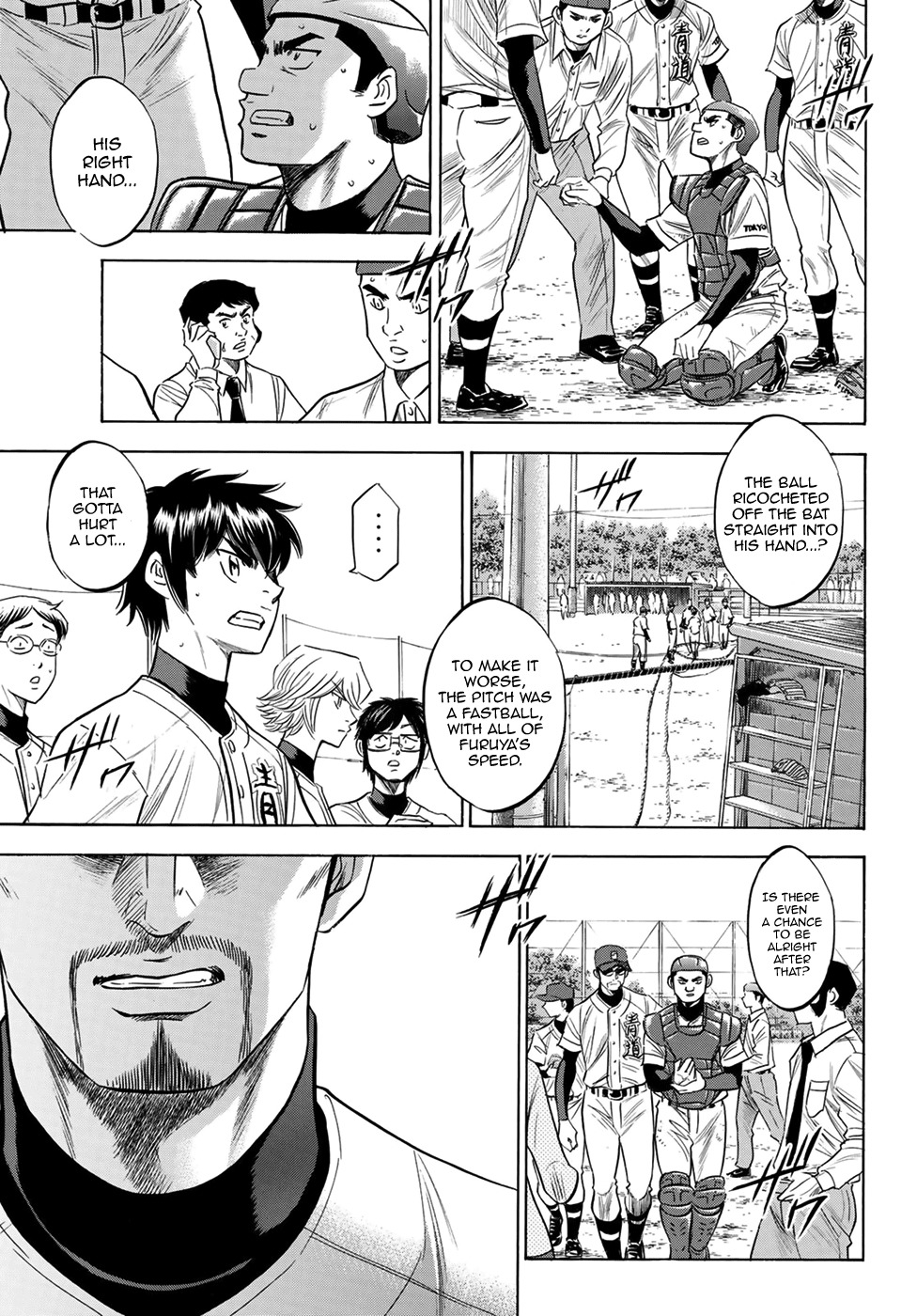 Daiya no A - Act II Chapter 111 page 3 - Chapter 111: Unexpected Future