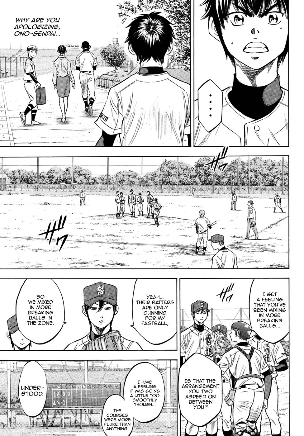 Daiya no A - Act II Chapter 111 page 9 - Chapter 111: Unexpected Future