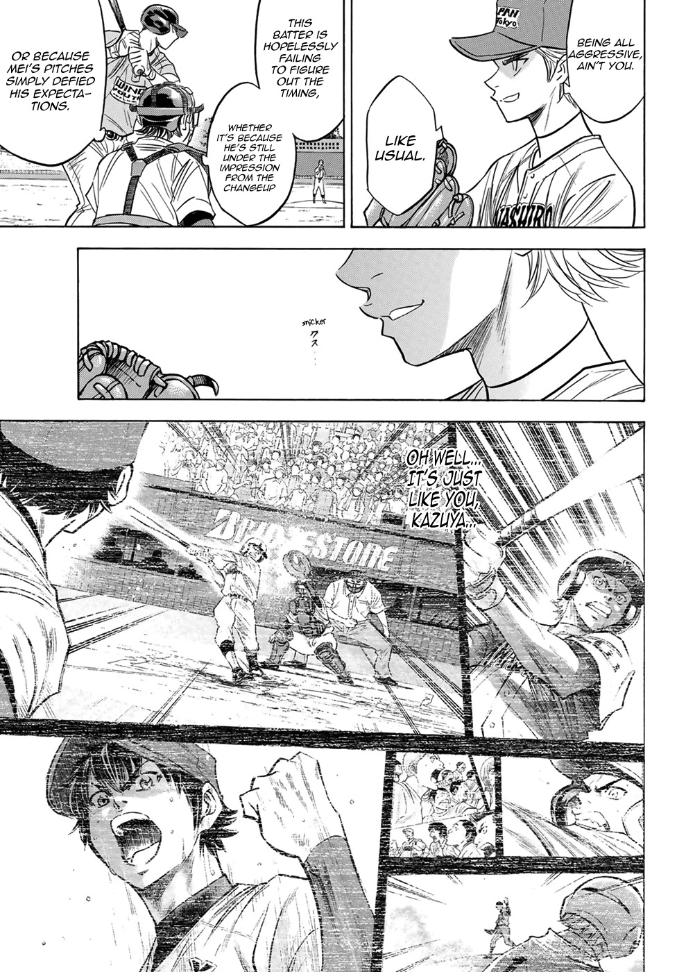 Daiya no A - Act II Chapter 112 page 7 - Chapter 112: Being Yourself