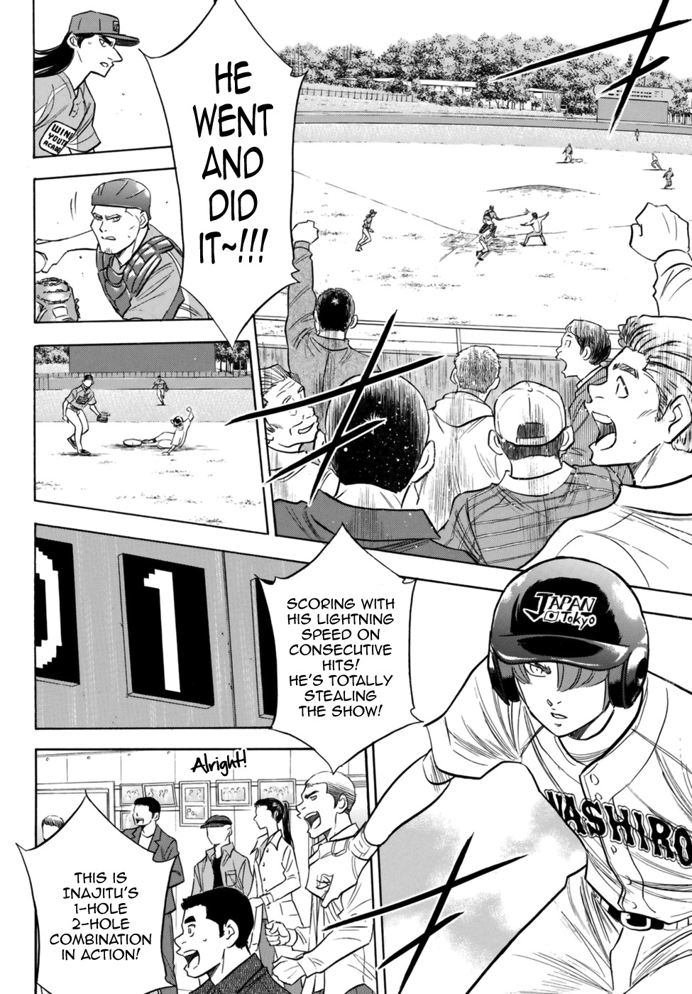 Daiya no A - Act II Chapter 113 page 12 - Chapter 113: How the Invincible Think