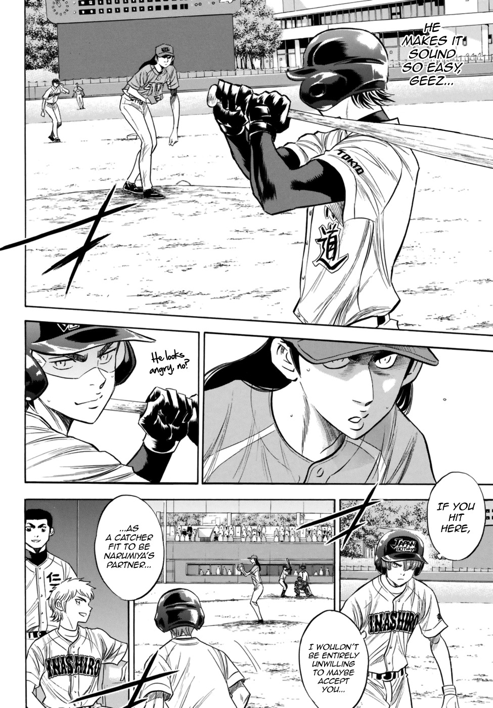 Daiya no A - Act II Chapter 113 page 14 - Chapter 113: How the Invincible Think