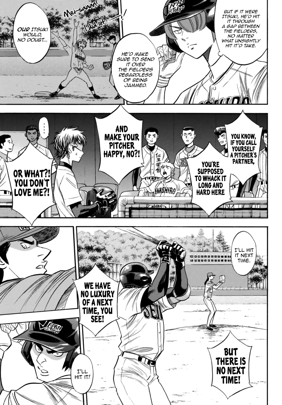 Daiya no A - Act II Chapter 113 page 17 - Chapter 113: How the Invincible Think