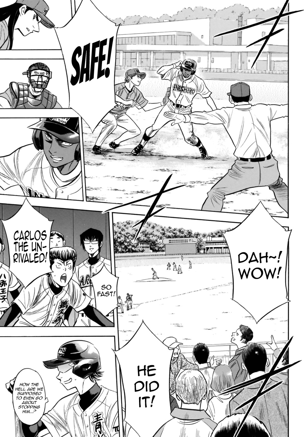 Daiya no A - Act II Chapter 113 page 9 - Chapter 113: How the Invincible Think