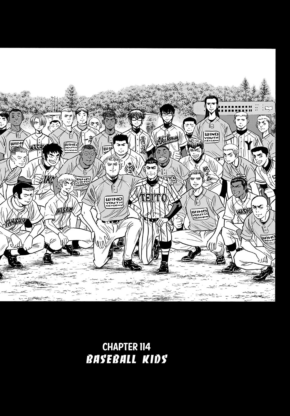 Daiya no A - Act II Chapter 114 page 1 - Chapter 114: Baseball Kids