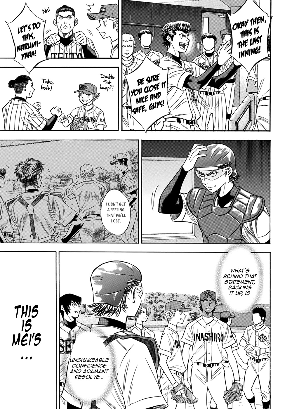 Daiya no A - Act II Chapter 114 page 14 - Chapter 114: Baseball Kids