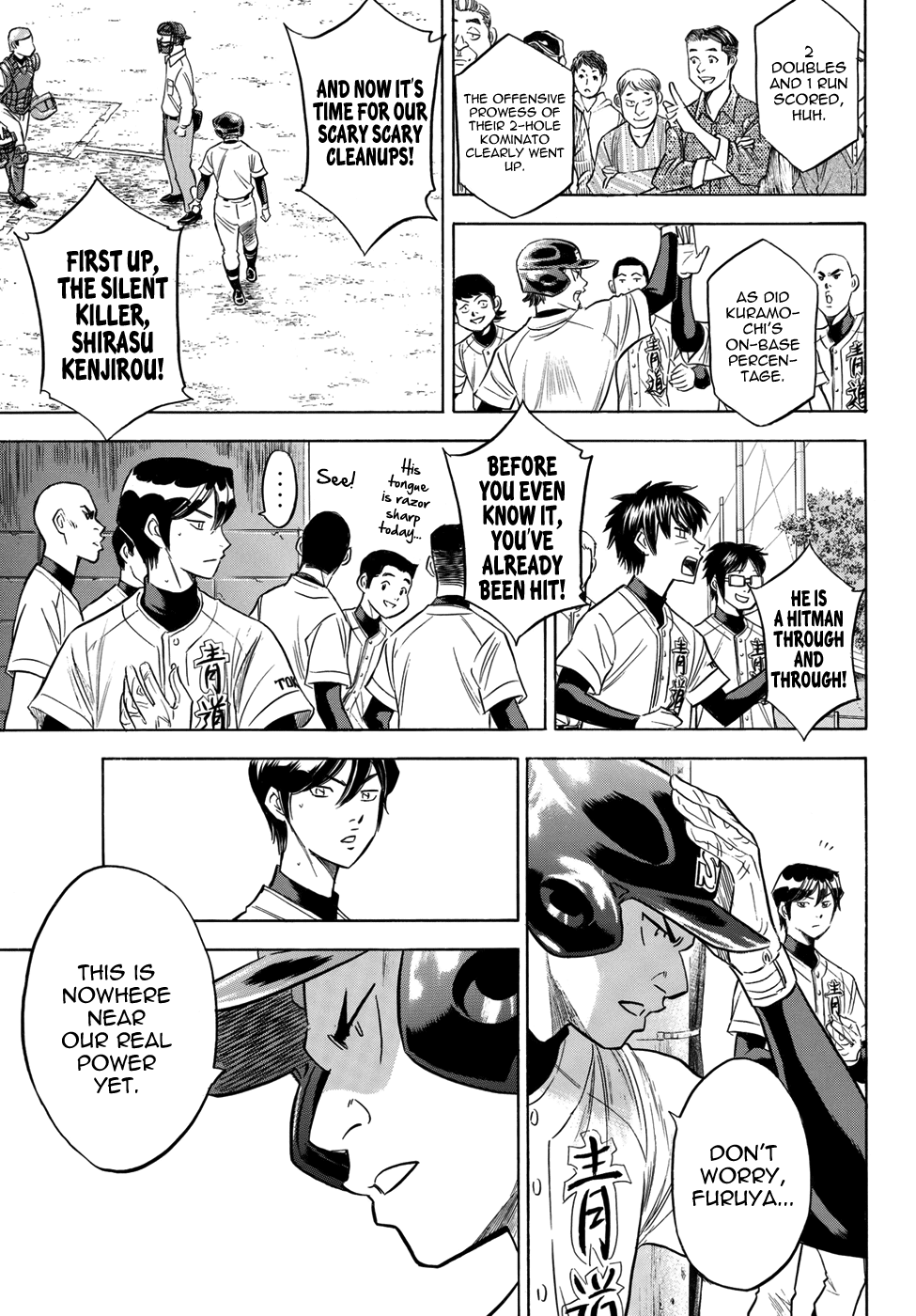 Daiya no A - Act II Chapter 115 page 17 - Chapter 115: Gotta Win