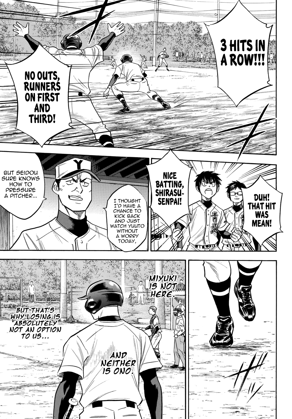 Daiya no A - Act II Chapter 115 page 19 - Chapter 115: Gotta Win